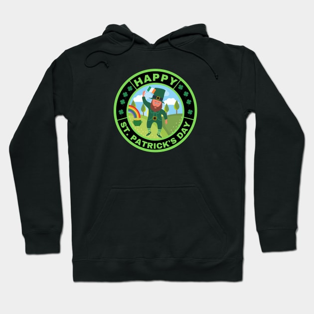 Happy St. Patrick's Day Hoodie by InspiredCreative